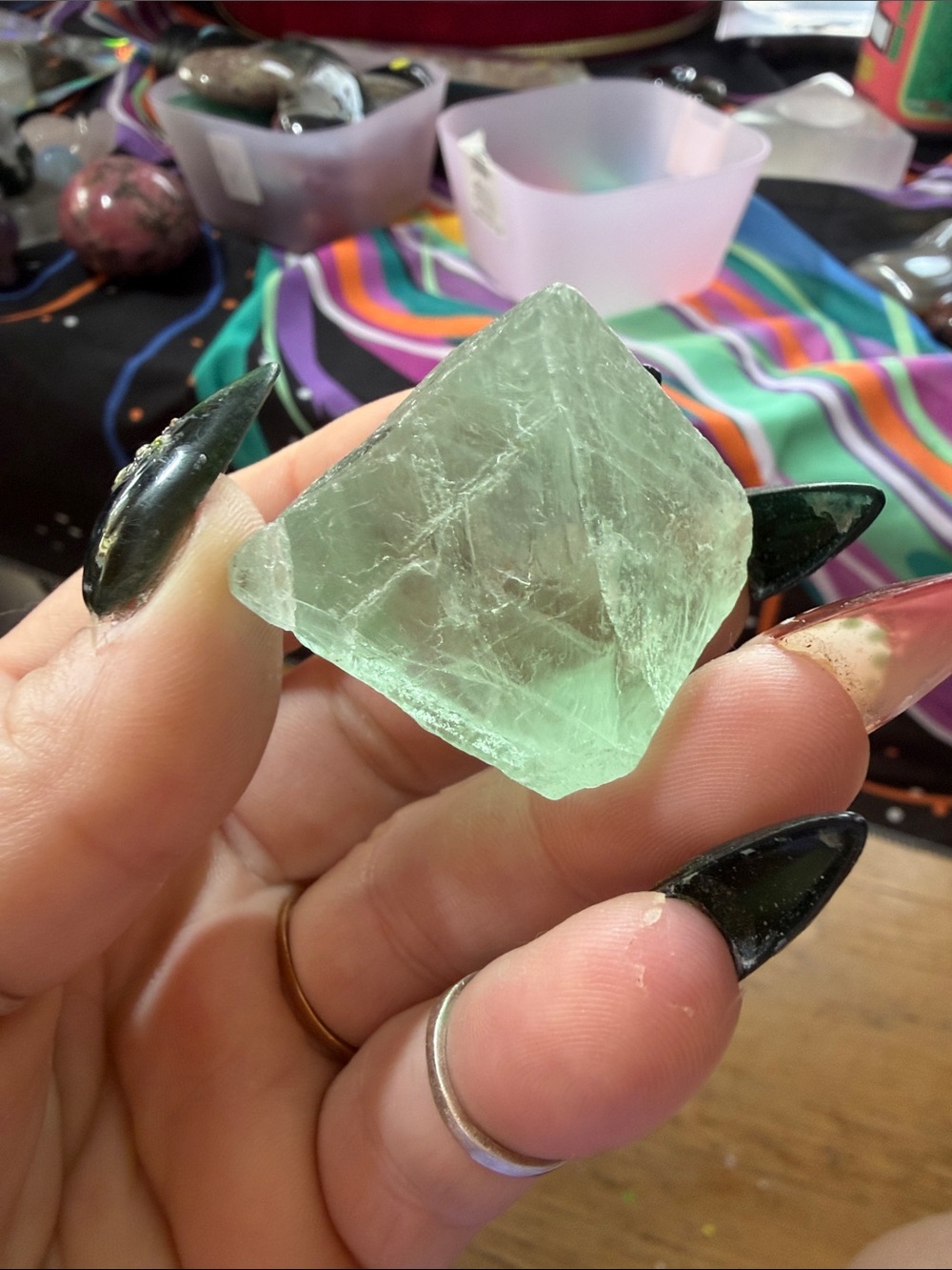 Green Fluorite Decorative Crystal - Brand: